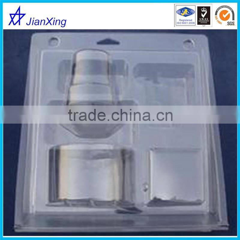 Plastic Practical electronic goods packaging box via FDA