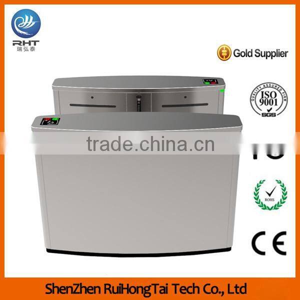 Entrance Control System RFID Card Reader Flap Automatic turnstile gate