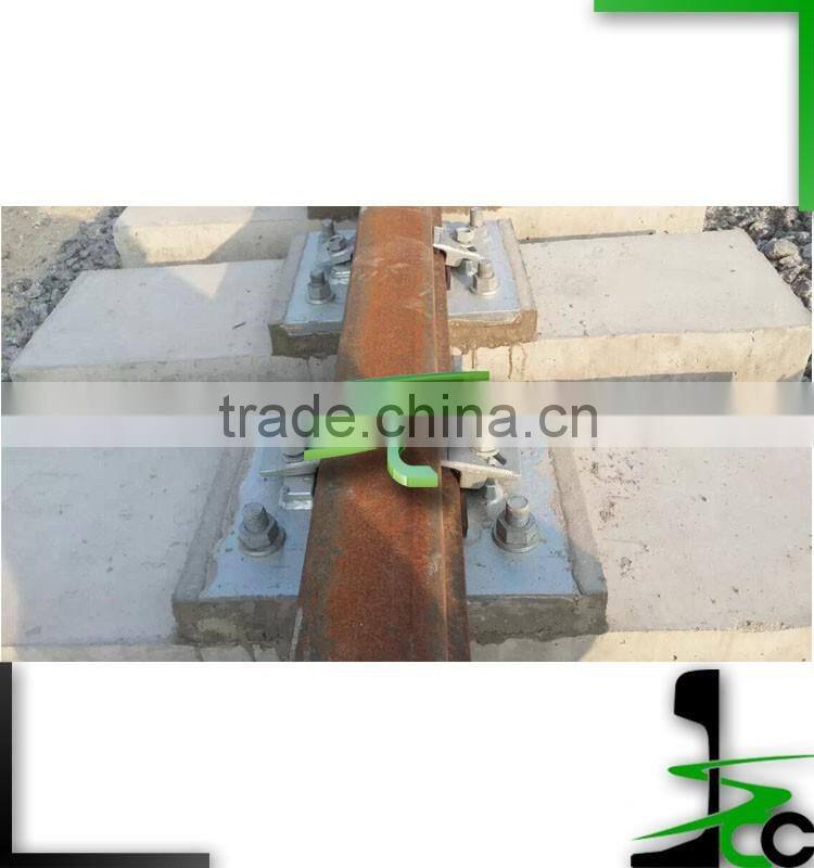 Railway rubber products Steel Reinforced crane rail pad
