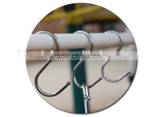 Multifuctional Metal S Shaped Hanger Hook for Kitchen Wardrobe Bath