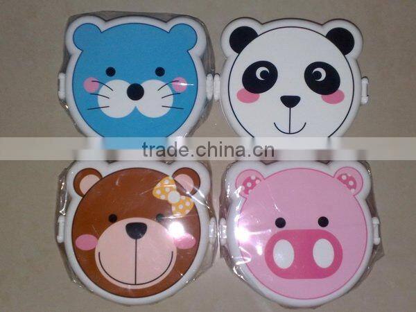 Animal-shaped, double-layers lunch box