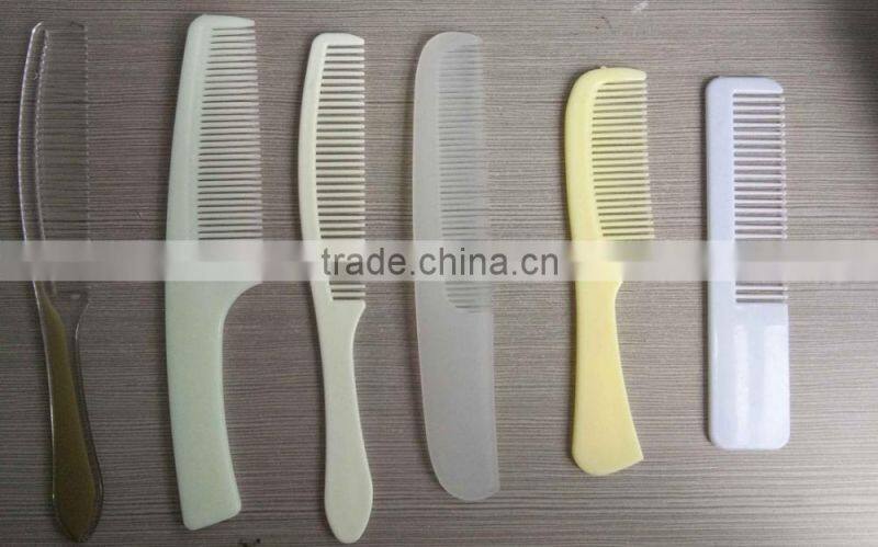 Disposable hairbrush pp handle hotel comb different comb