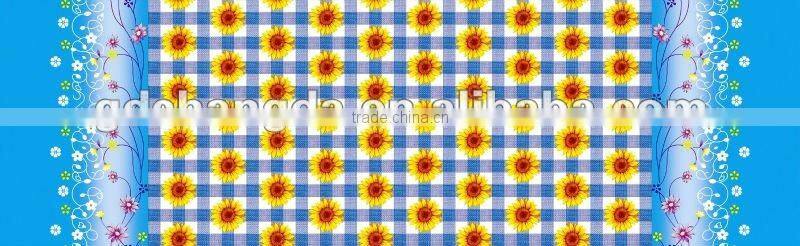 billiard table cloth/cheap table cloth/plastic table cloth