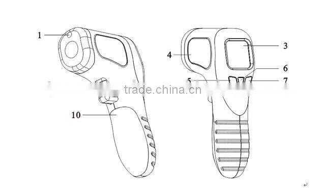 Digital Laser Tachometer RPM Meter Non-Contact Motor Speed Gauge Revolution Spin with lowest price TL-900
