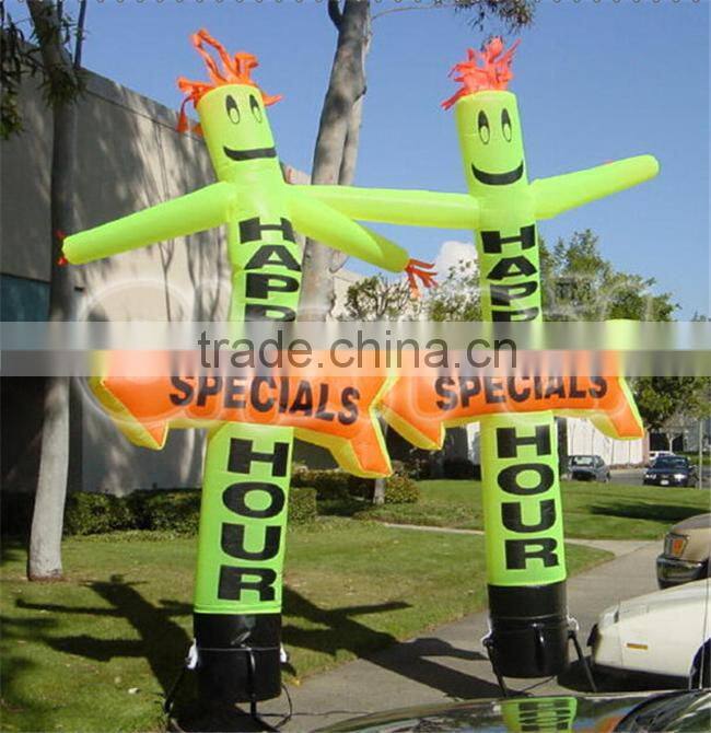 Happy Special Hours Inflatable Air Dancer for Advertising with Blower