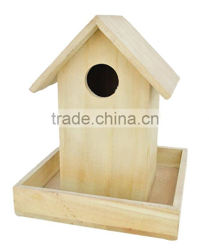 DIY wooden bird house indoor bird house