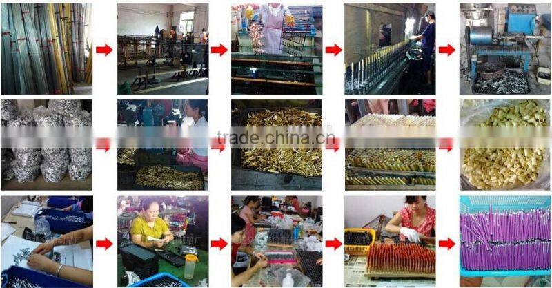 business gift office use crystal short ballpoint pen