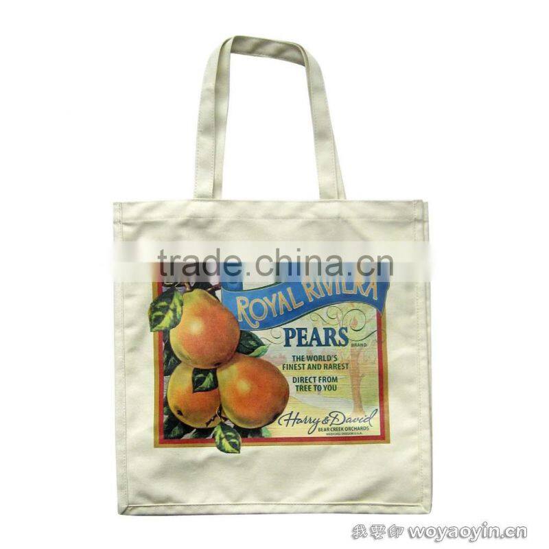Printing canvas shopping bag