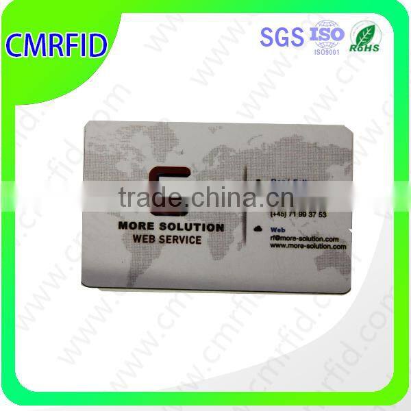 High quality personal card plastic