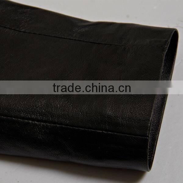 100% pu synthetic leather ladies pu leather clothes