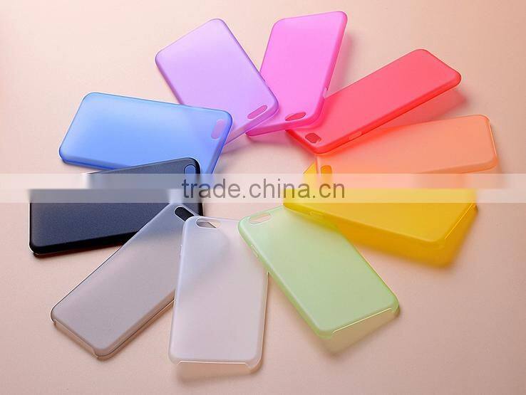 For Apple iPhone 6 Hot Sell 0.3mm Ultra Thin Matte Back Cover Case