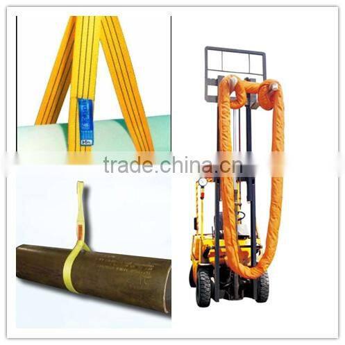 EN 1492-1 CE&GS one way webbing sling & webbing sling lifting sling belt