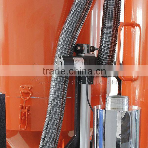 Strong power dust vacuum with grinder