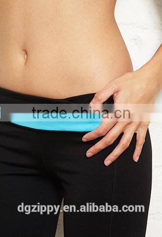 Wholesale women colorblocked fit & flare yoga pants,cheap gym yoga pants 2016