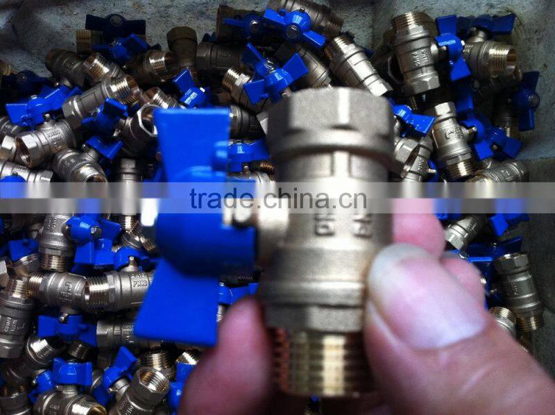 high quality brass mini ball valve ,forged brass ball valve ,forged brass valve, ball valve, valve