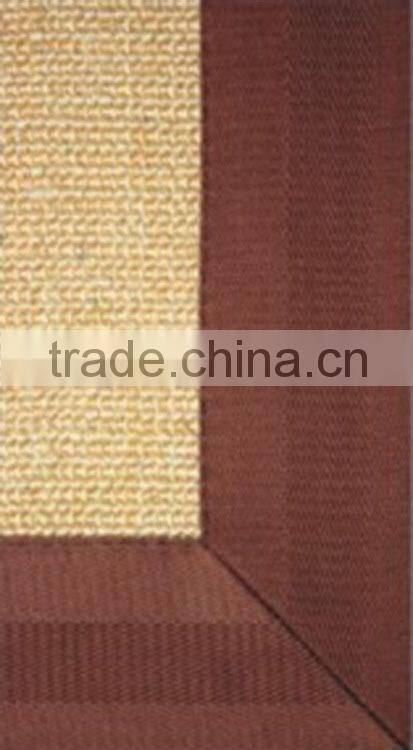 Non-slip natural sisal carpet