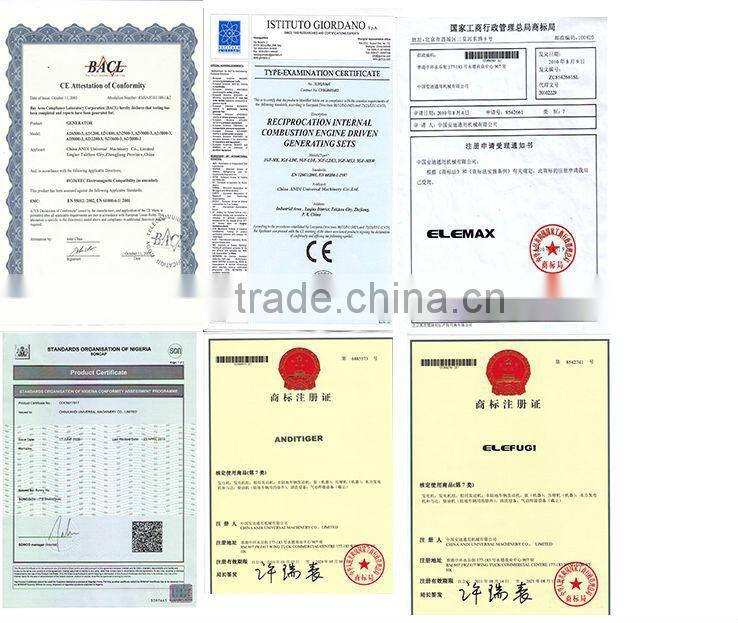 5KW gasoline power welding generator prices SHW190A