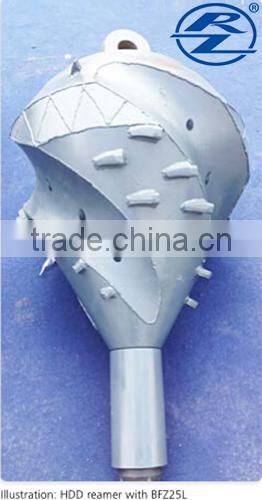 BFZ25L BFZ25R flat cutter teeth weld-on teeth for HDD reamer auger bits for piling machine foundation drilling picks