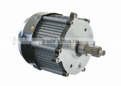 electric rickshaw spare parts motor 48V/ 60V DC brushless CY brand pemanent magnet motor bl-dc differential rear axle controlle