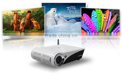 Android System 3D DLP Projector with Bluetooth speaker and 3D glasses