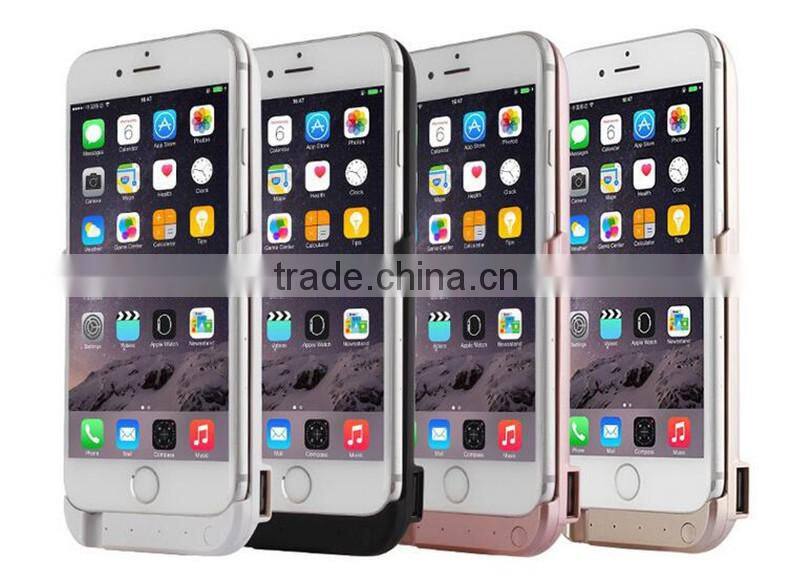 Competitive advantage power bank battery case for iphone 6 and 6S