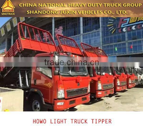 howo Light truck tipper truck