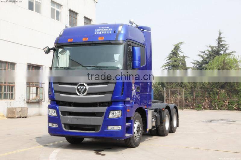 Foton tractor head truck 6X4 Auman Euro3 GTL foton diesel pulling trucks for sale
