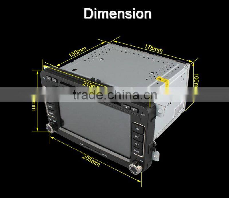 Ownice Quad core android 4.4 car audio player for VW POLO GOLF JETTA support TV OBD wifi DAB mirror link canbus