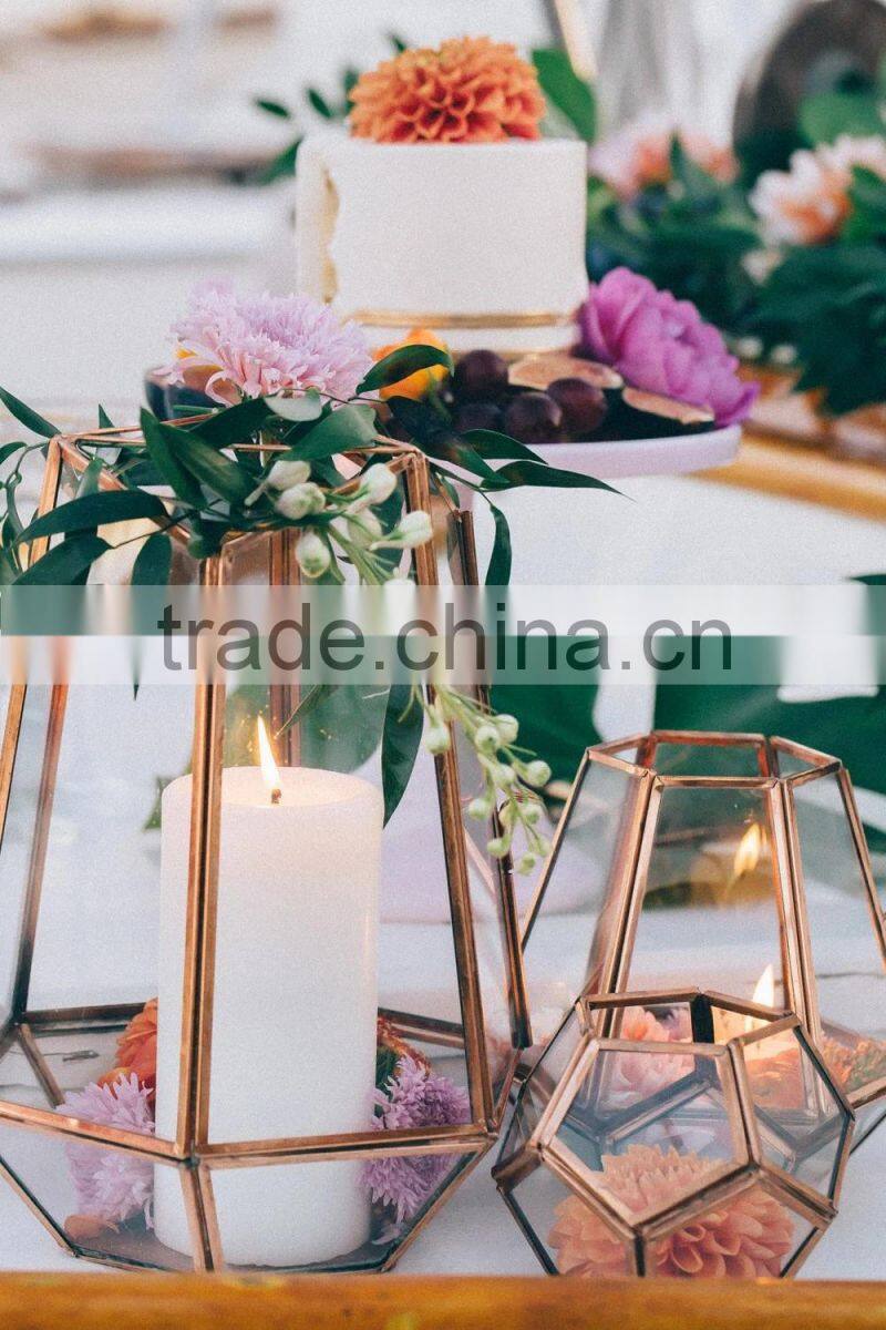 Rose Decorative Candelabra Centerpieces Wedding With Flower Bowl