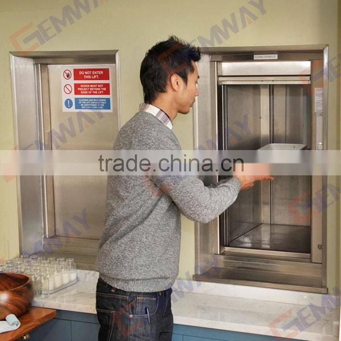 Food dumbwaiters lift for home use with CE