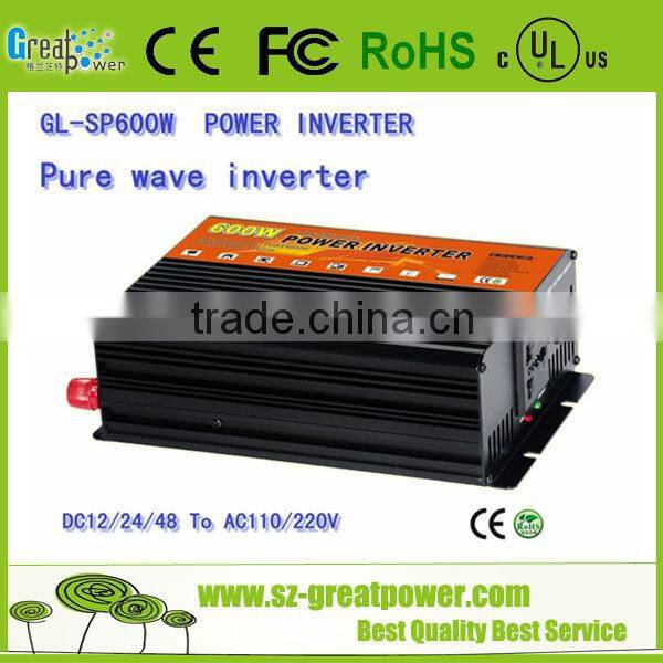 Customized 3000w dc power supply / pure sine wave power inverter single output mass power dc output power supply