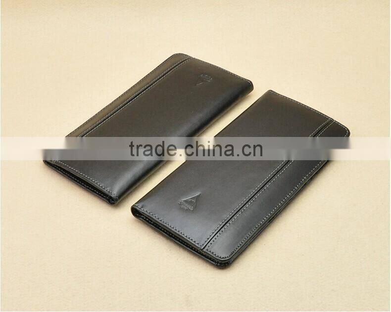 Top quality personality leather passport holder with Multi-function pocket