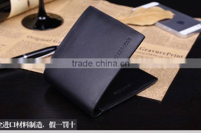 2014 Lastest Fashion Genuine Leather wallets man