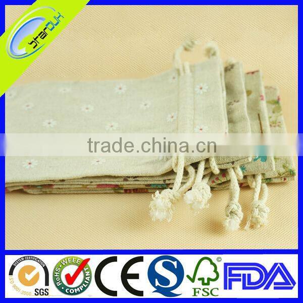 cotton wine drawstring bag manufacturer