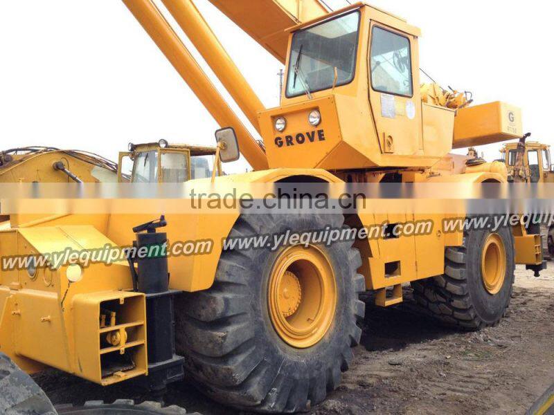 GROVE RT750 50 ton used rough terrain wheel crane