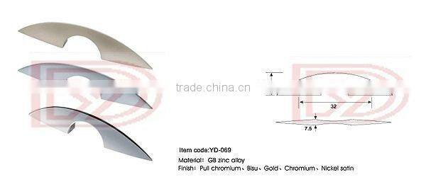 YD-(C)069 High quality zinc alloy industrial door pull handle