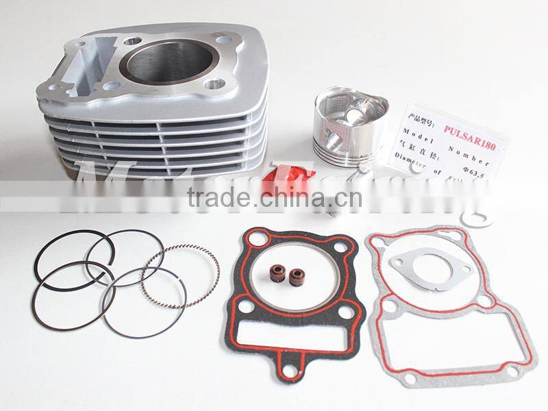 Motorcycle Cylinder kit Cylinder block for Bajaj Pulsar 180 63.5mm Aluminum Alloy