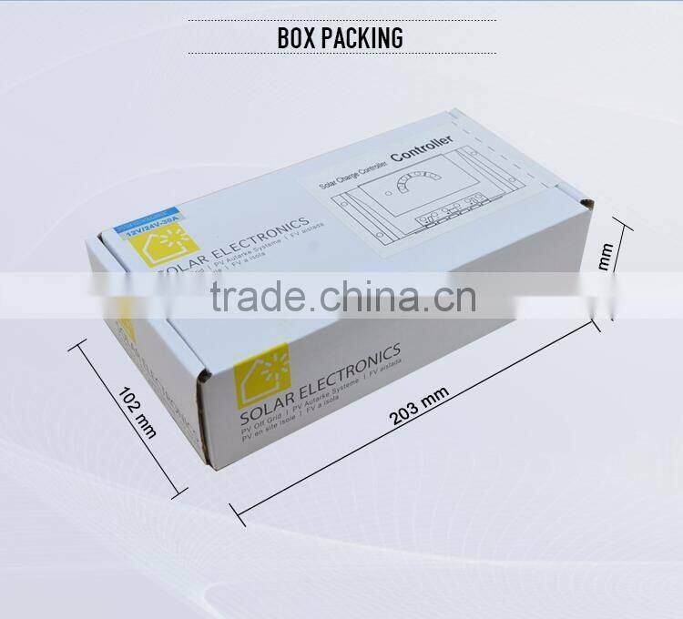 charge controller solar 12V/24V Automatic Switc 20A manual pwm solar charge controller,with fully protection and quick charge