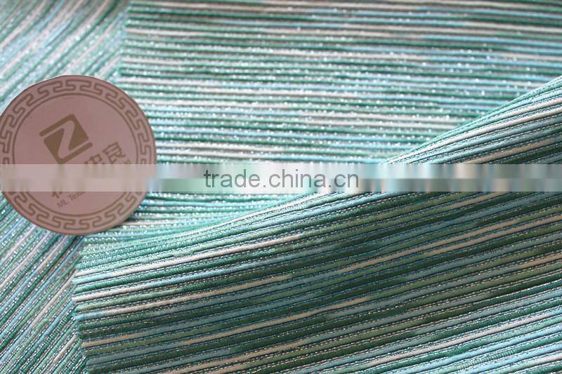 Polyester spandex jacquard fabric