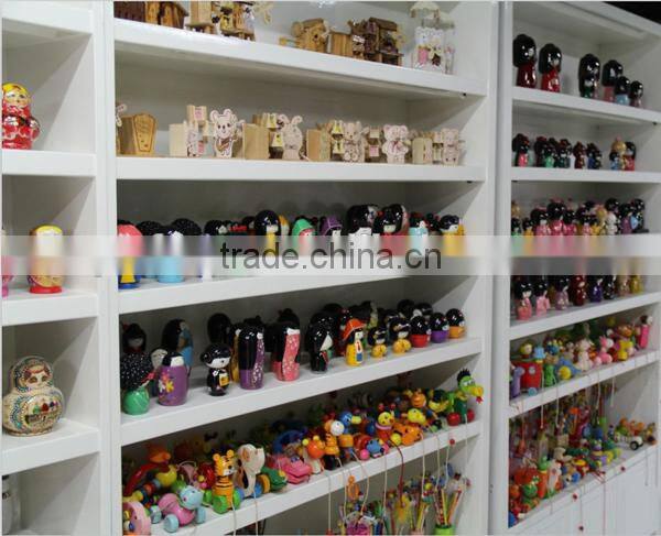 primary color wooden ship model for wholesale