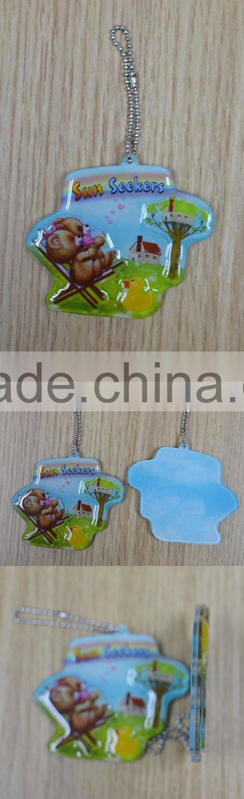 Populer Keychain, Fashion Crystal Turtle acrylic Keychain