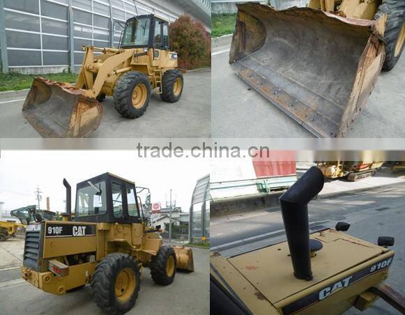 Used Japanese Wheel Loader 910F Bucket Size 1.3m3 WA100 For Sale