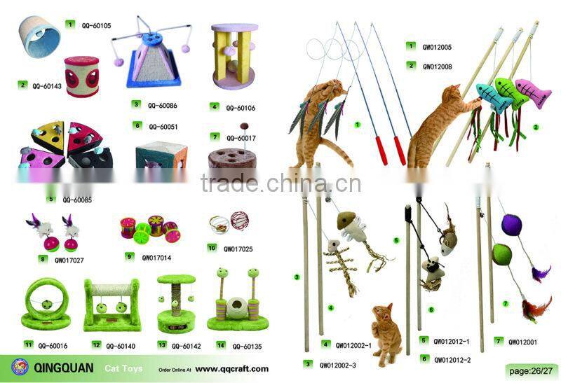 SGS & ISO Pet Products Factory Wholesale Moving Toy Cat & Cat Accessories Imported From China
