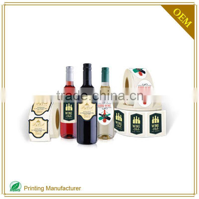OEM Waterproof Private Skin Care Label Cosmetics Printing