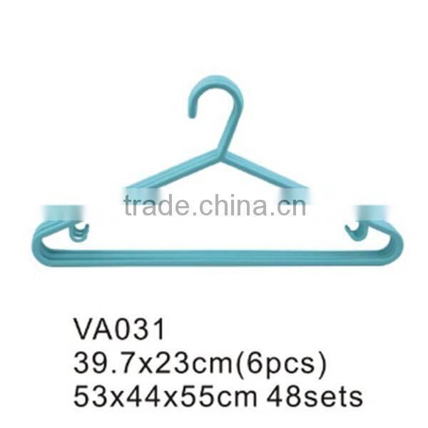 VA300 factory price high quality metal laundry plastic coated wire hanger