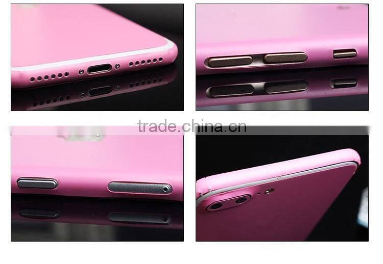 mobile phone accessories for iphone 7 colorful matte finish sticker decal skin cover