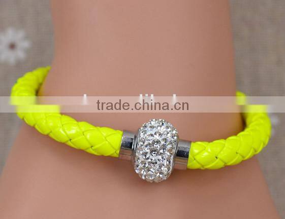 fashion Woven diamond bracelet
