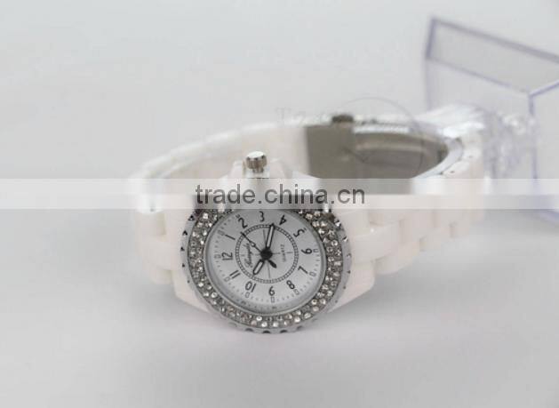 wholesale fashion ceramic quartz women lady luxury watch