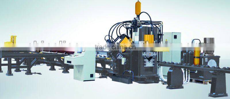 HOT SALE CNC Angle Marking,Punching&Shearing Line with ISO Approved for Angle Steel