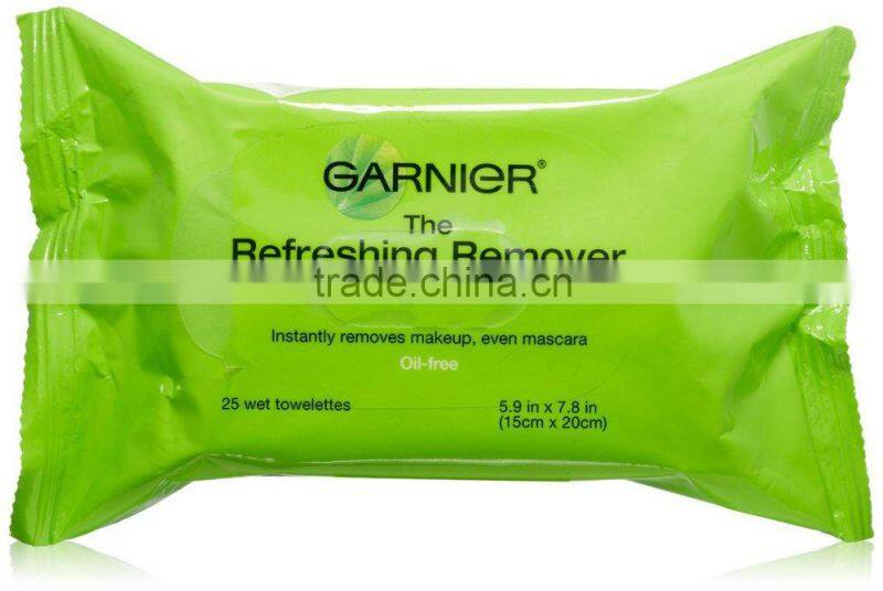 disposable body care cosmetic wet tissue